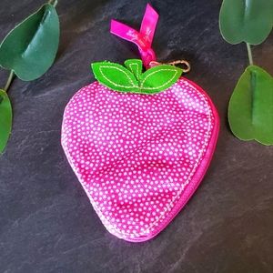 NWT Thirty-one strawberry icon coin purse